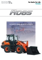 Cargadora articulada sobre neumticos KUBOTA R085