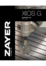 Fresadoras y Centros de Mecanizado de bancada fija, modelo XIOS G