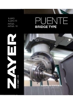 Fresadoras y Centros de Mecanizado tipo puente, modelos TEBAS y ARSEN