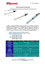 Ficha tncica de Operadores hidrulicos para puertas batientes serie Forty