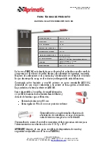 Ficha tcnica de Barrera de alto rendimiento Park M4