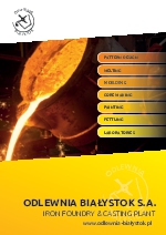 Bison Iron foundry and casting plant