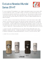 Junats Universales de polimero. Series ER-HT