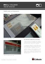 Persianas enrollables troqueladas con visin para comercios IRIS