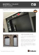 Persianas enrollables ciegas para comercios MASTER