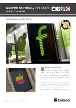 Persianas enrollables personalizables para comercios MASTER DEKORA