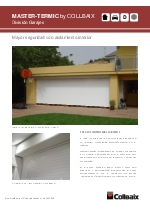 Persianas enrollables para garajes y parkings MASTER TERMIC