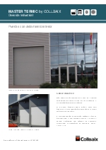 Persianas enrollables para industrias MASTER TERMIC