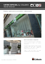 Persianas enrollables troqueladas con visin para comercios SATN ESPECIAL