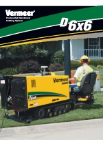 Perforadoras direccionales horizontales D6x6 de Vermeer