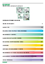 Catlogo tcnico general Giesse