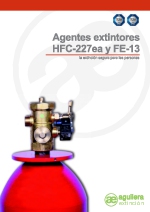 Agentes extintores HFC-227ea y FE-13