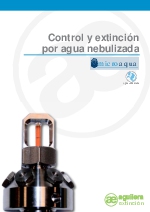 Control y extincin por agua nebulizada