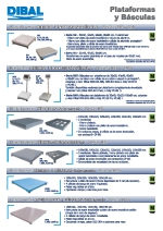 Catlogo plataformas y bsculas DIBAL