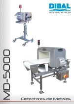 Catlogo detectores de metales DIBAL MD-5000