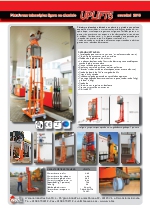 Ficha tcnica elevador Uplift5