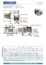 Bombas combinadas de paletas, sin aceite