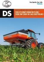 Abonadoras de doble disco Kubota DSC/DSM/DSM-W/DSX/ DSX-W/DSX-W GEOSPREAD