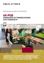 Aplicacin Grabacin de transacciones para cmaras AXIS - AX-POS