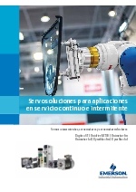 Servo Soluciones para aplicaciones en servicios continuo e intermitentes