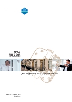 Pro-Door - Bisagras de puerta solapada T80 C