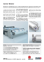 Znd: Center Winder: Sistema de desbobinado