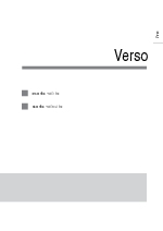 Toldos de teln recto Verso