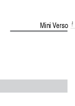 Toldos de teln recto Mini Verso