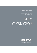 Toldos para barandillas y techos de cristal invernaderos Patio V1 / V2 / V3 / V4