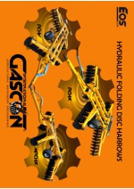 EOS V-X-shape (Monobeam) hydraulic disc harrows. (EN)