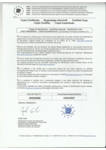 Certificado de patente I