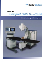 Equipo de litotricia extracorprea Dornier Compact Delta II