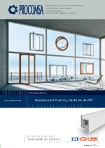 Herrajes para puertas y ventanas de PVC