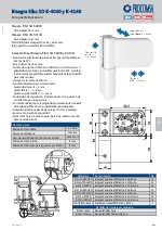 Bisagra Siku para puerta balconera