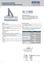 Muelle cierrapuertas OTS 210