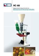 Mquina grapadora para el cerrado de bolsas de malla tubular. HC-88