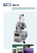 Mquina enrolladora y medidora para todo tipo de cintas, puntillas y cordones, elsticos y rgidos. M7-F1