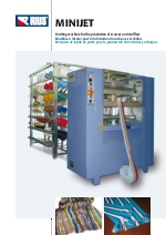 Mquina de tejido de punto para la produccin de bufandas y echarpes. MINIJET