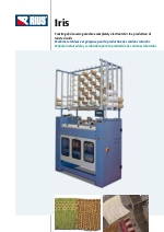 Mquina retorcedora y recubridora para la produccin de cordones retorcidos. IRIS