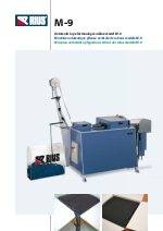 Mquina automtica para el plegado vertical de cintas directamente en cajas. M-9