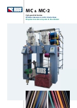 Mquinas trenzadoras de punto de alta velocidad. MC-MC2