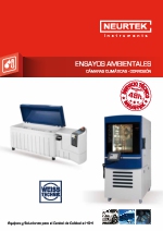 NEURTEK - Ensayos ambientales - Cmaras Climticas y de Corrosin