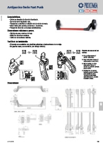 Sistema anti-pnico con barra de empuje modelo Fast Push