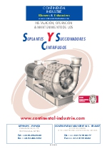 Manuales soplantes centrfugos multietapa
