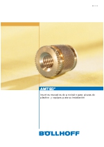 AMTEC - Insertos roscados para plsticos