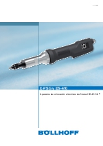 Aparatos de colocacin elctricos de filetes HELICOIL - E-PSG y ES-410