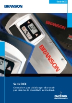 Generadores para soldadura por ultrasonido Serie DCX