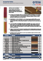 Rotuladores para el pintado de esquinas de soldadura en PVC