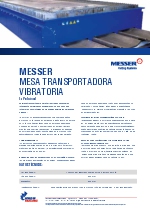 Mesa Transportadora Vibratoria