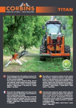 Base Titan + accesorios + Disco segadora